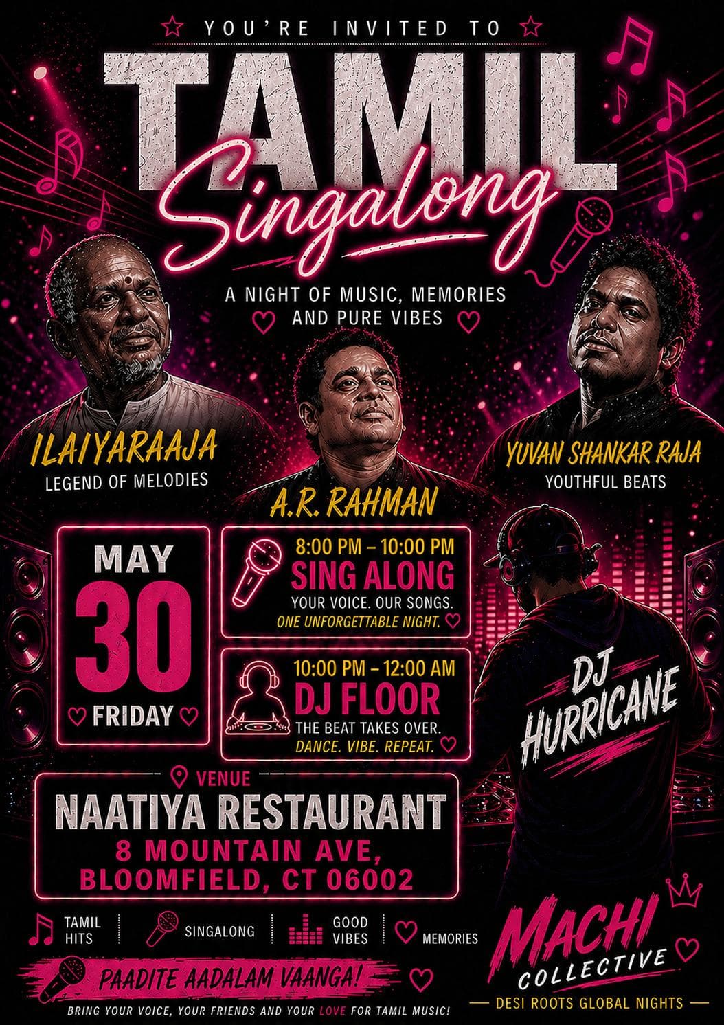 Tamil Singalong poster